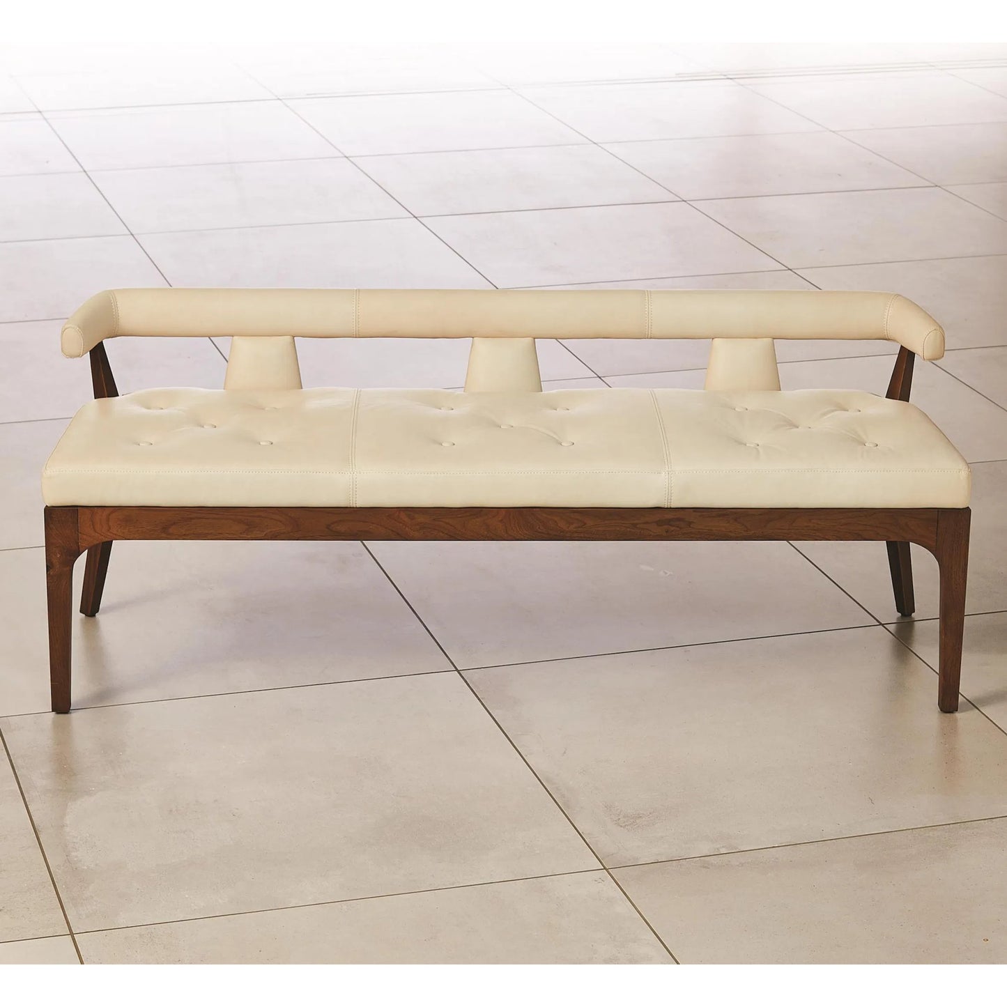 018 SR-892601 | Additional Silo | Moderno Bench by Global Views. Made from unique in a modern style.
