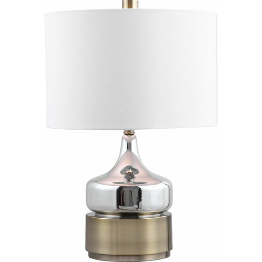 Como Table Lamp by Uttermost. Made from metal, glass, fabric in a transitional style.