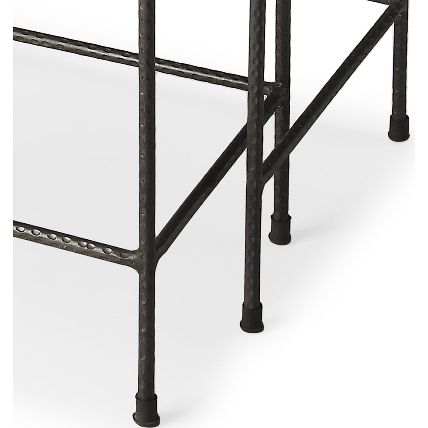 004 O-BUTLER-2870330 | Additional Silo | Carrera Marble Nesting Tables by Butler Specialty Company in multi-color and metalworks. Made from iron, marble in a modern style.