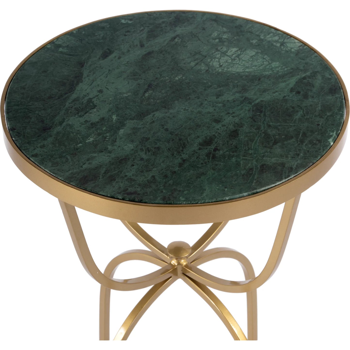 011 SI-2333940 | Closeup | Hager Side Table by Butler Specialty Company. Made from iron, marble in a modern style.