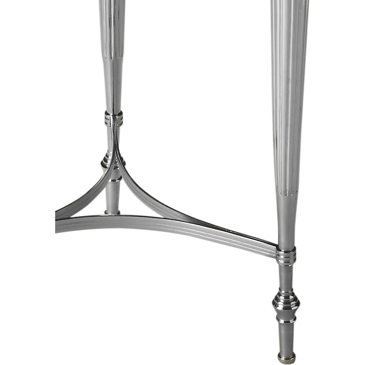 005 O-BUTLER-2881220 | Additional Silo | Ciara Side Table by Butler Specialty Company in multi-color and nickel. Made from aluminum, glass in a modern style.