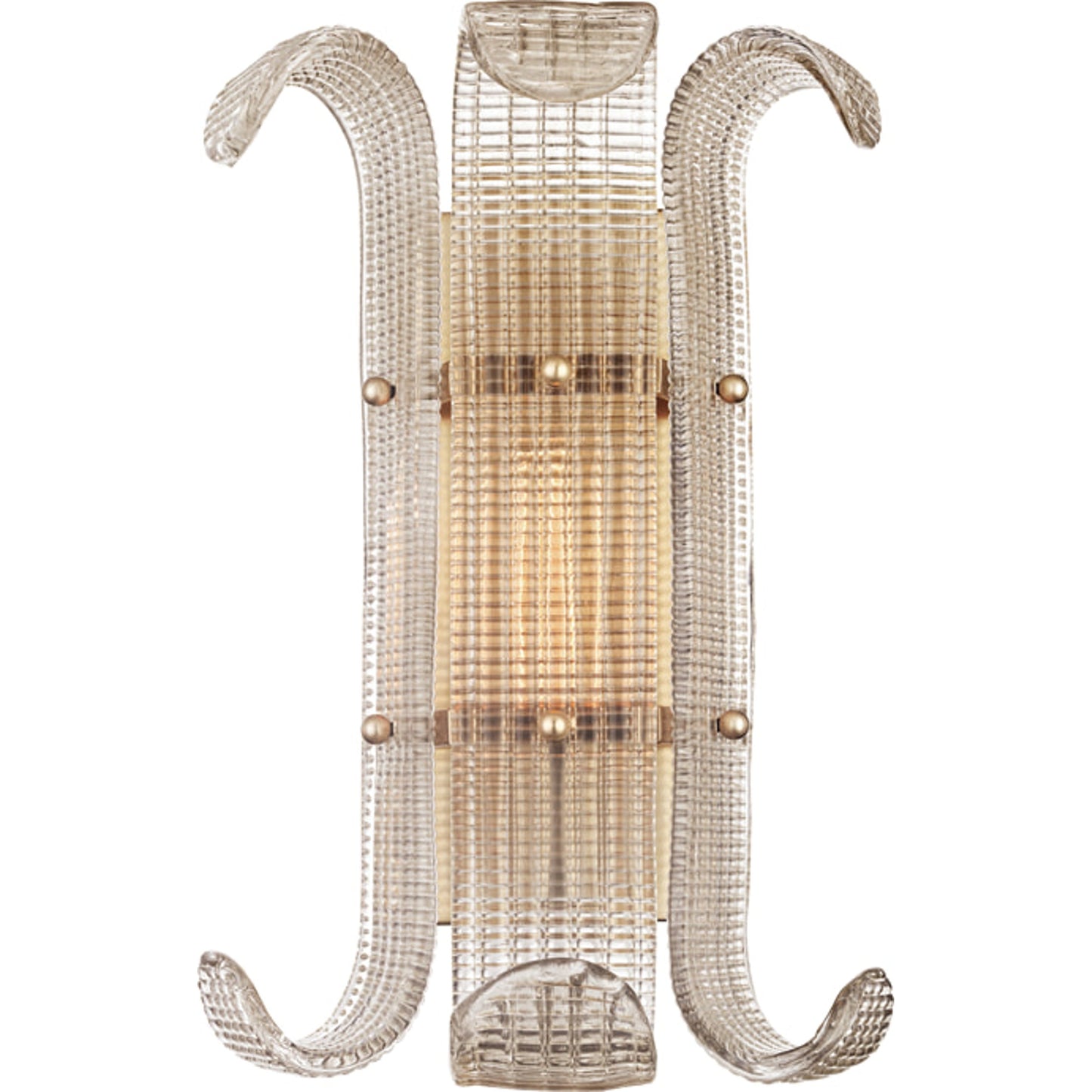 001 S-309656 | Primary Silo | Brasher Wall Sconce by Hudson Valley in aged brass. Made from brass in a transitional style.