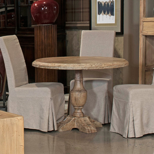 Dinner with Friends Dining Table by Sarreid Ltd. in sedona. Made from mango wood in a cottage & farmhouse style.