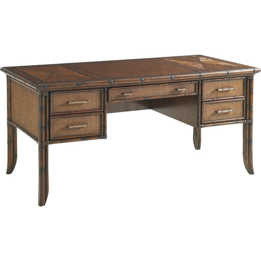 001 SR-835877 | Primary Silo | Paradise Isle Writing Desk by Sligh. Made from unique in a coastal style.