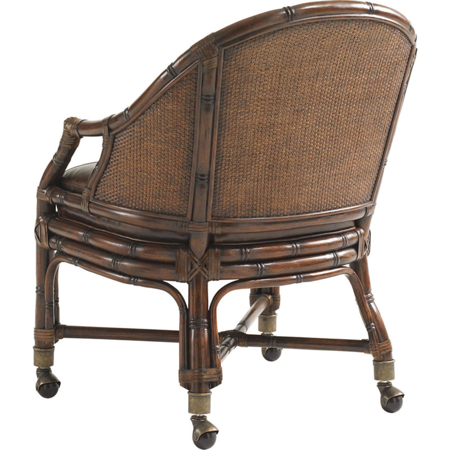 002 SR-835892 | Additional Silo | Rum Runner Desk Chair by Sligh in brown. Made from unique in a coastal style.