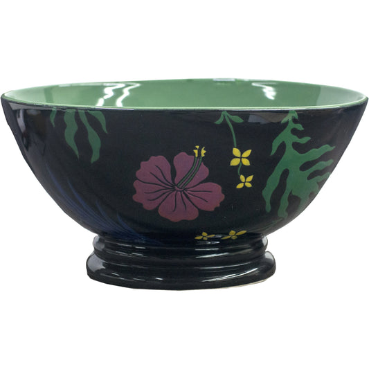 001 SI-2104796 | Primary Silo | Garden Party Bowl by Wildwood in hand painted. Made from ceramic in a modern style.