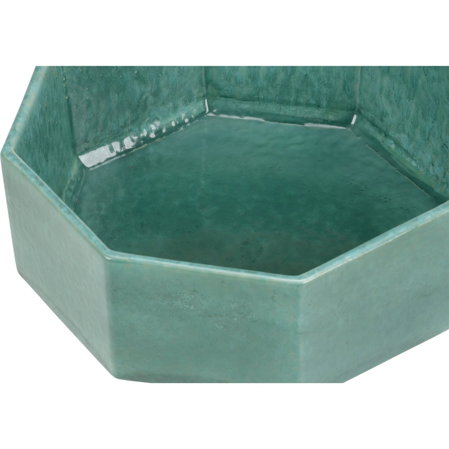 003 SI-2104806 | Closeup | Markus Bowl by Wildwood in marine reactive glaze. Made from ceramic in a modern style.