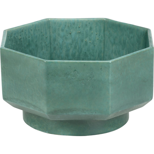Markus Bowl by Wildwood in marine reactive glaze. Made from ceramic in a modern style.