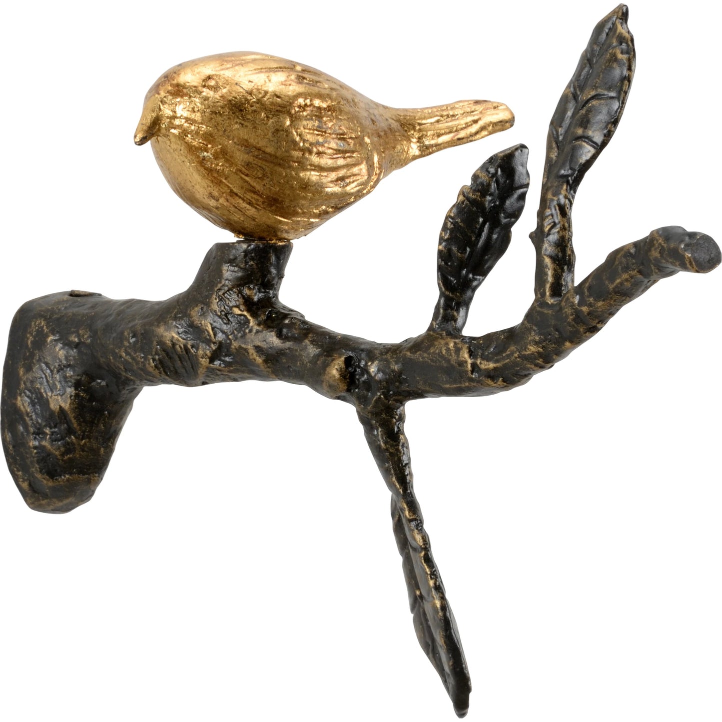 001 SR-384596 | Additional Silo | Tweet by Wildwood in bronze, gold. Made from iron in a rustic style.