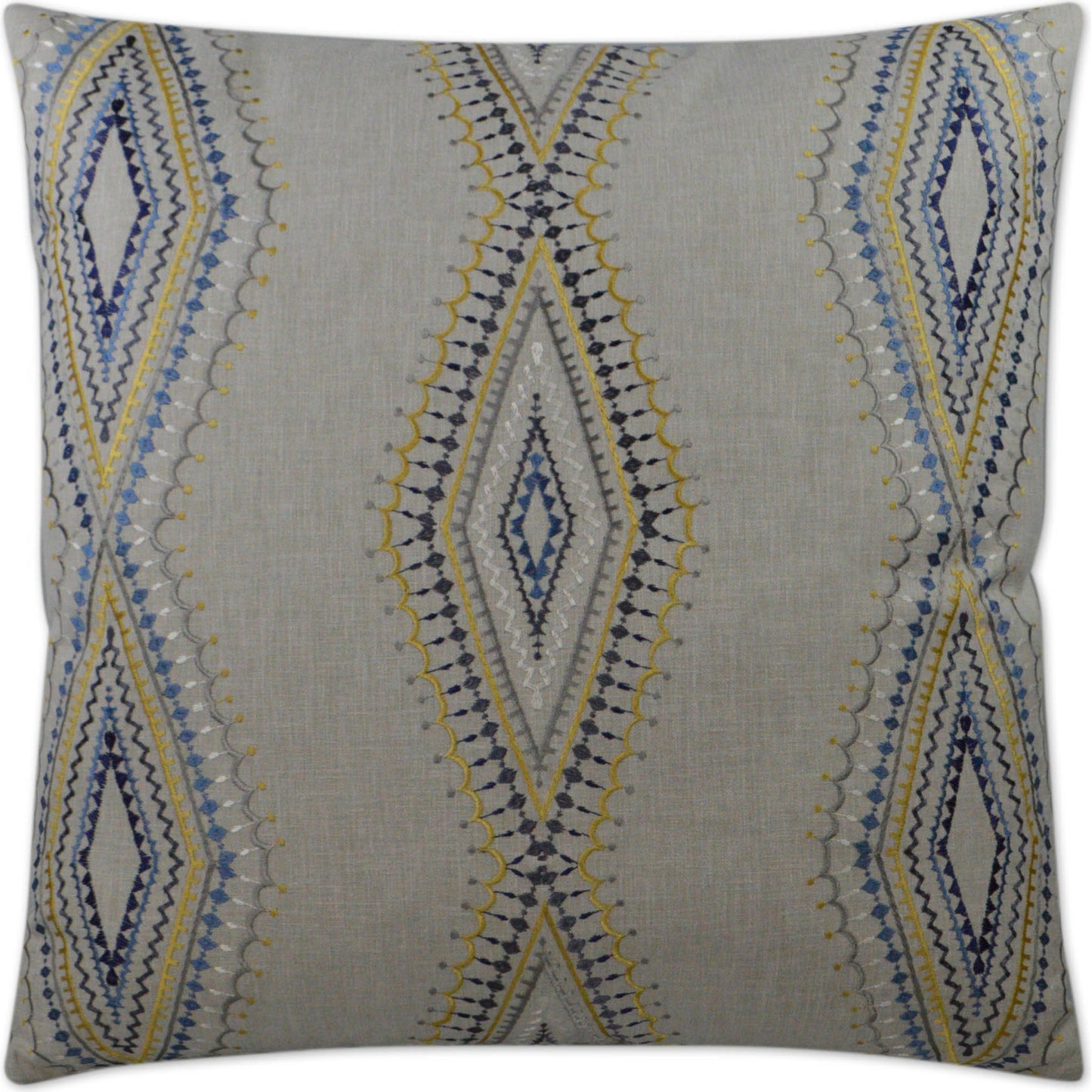 001 SR-739449 | Primary Silo | Pecos by DV Kap Home in blue, yellow. Made from 50% polyester, 50% cotton in a eclectic & global style.