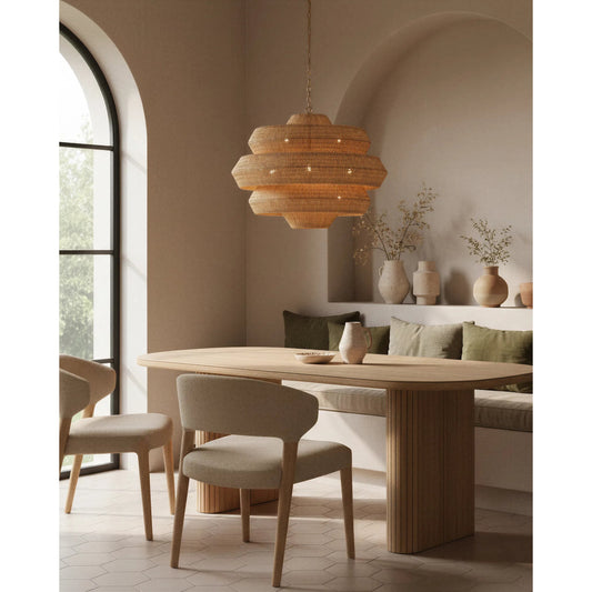 Antibes Chandelier by Currey and Company. Made from unique in a modern style.