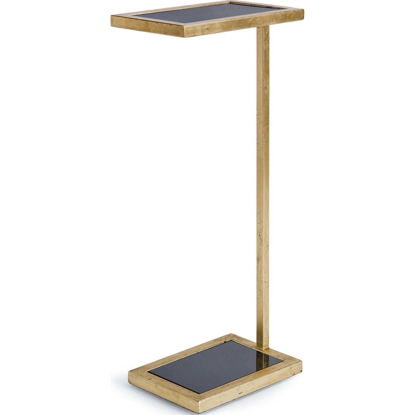 001 S-287025 | Additional Silo | Liam Drink Table by Regina Andrew in gold and gold leaf. Made from steel in a transitional style.