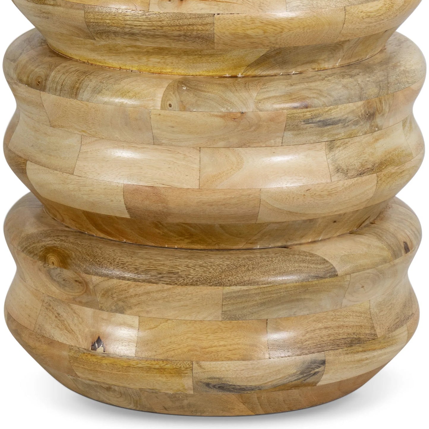 003 SI-2262840 | Closeup | Aria Wood Accent Table by Regina Andrew in natural. Made from mango wood in a transitional style.