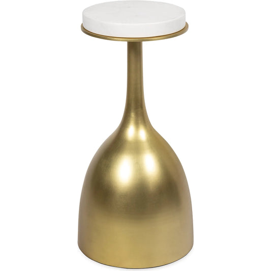 Logan Accent Table by Regina Andrew. Made from steel in a modern style.