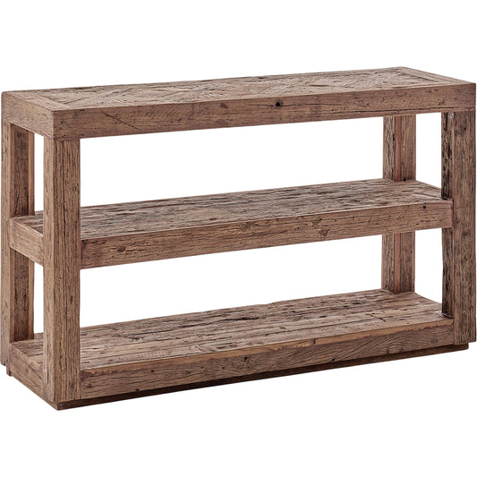 002 SI-2629038 | Primary Silo | Carson Wood Console Table by Regina Andrew in brown and brown. Made from reclaimed wood in a unique style.