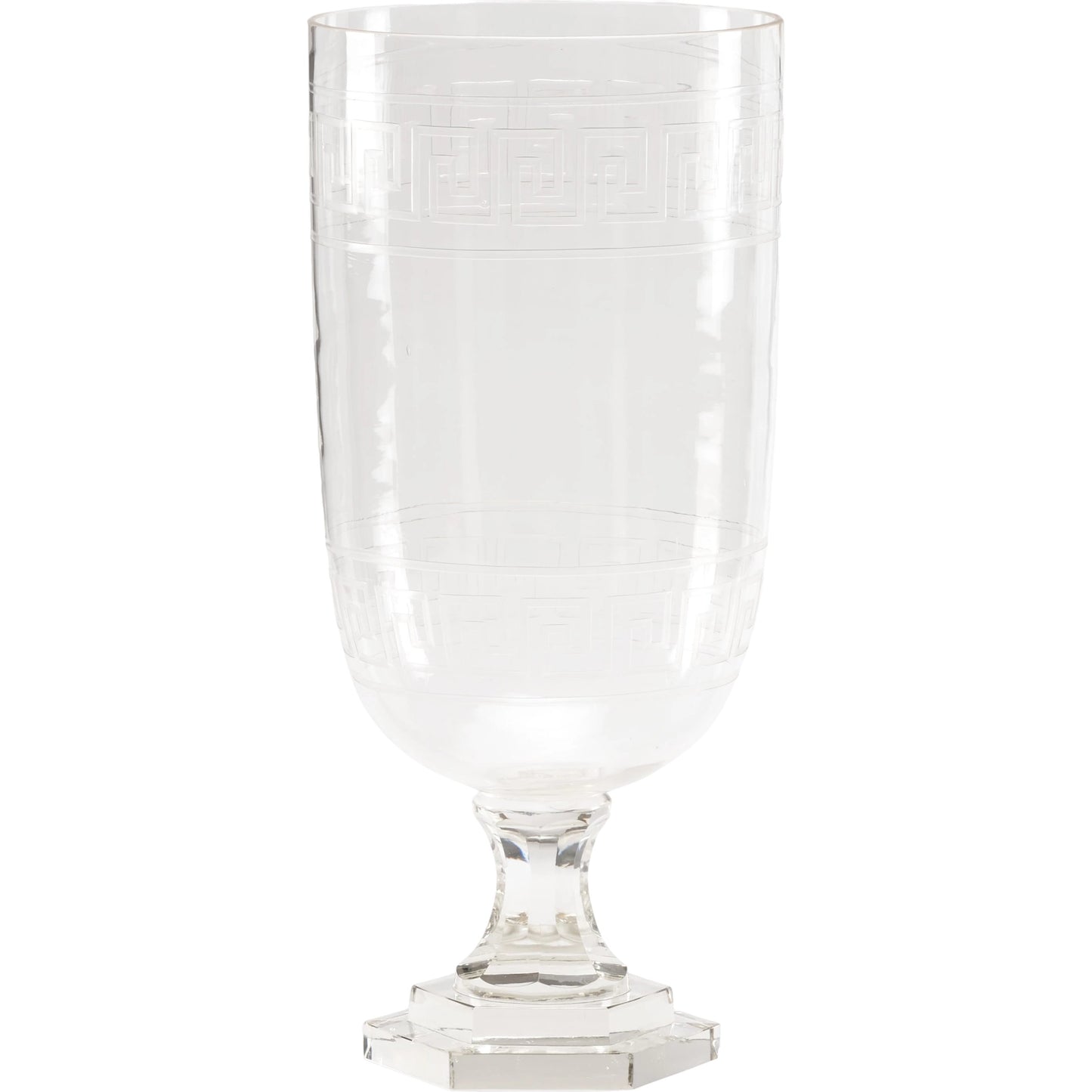 002 SR-384370 | Primary Silo | Athena Hurricane by Wildwood in clear. Made from crystal in a traditional style.