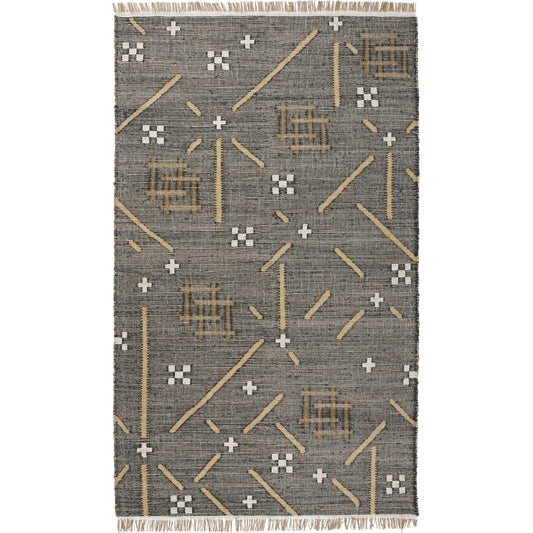 Belfast Wool Blend Area Rug by Villa by Classic Home. Made from 60% wool, 30% jute, 10% cotton in a unique style.