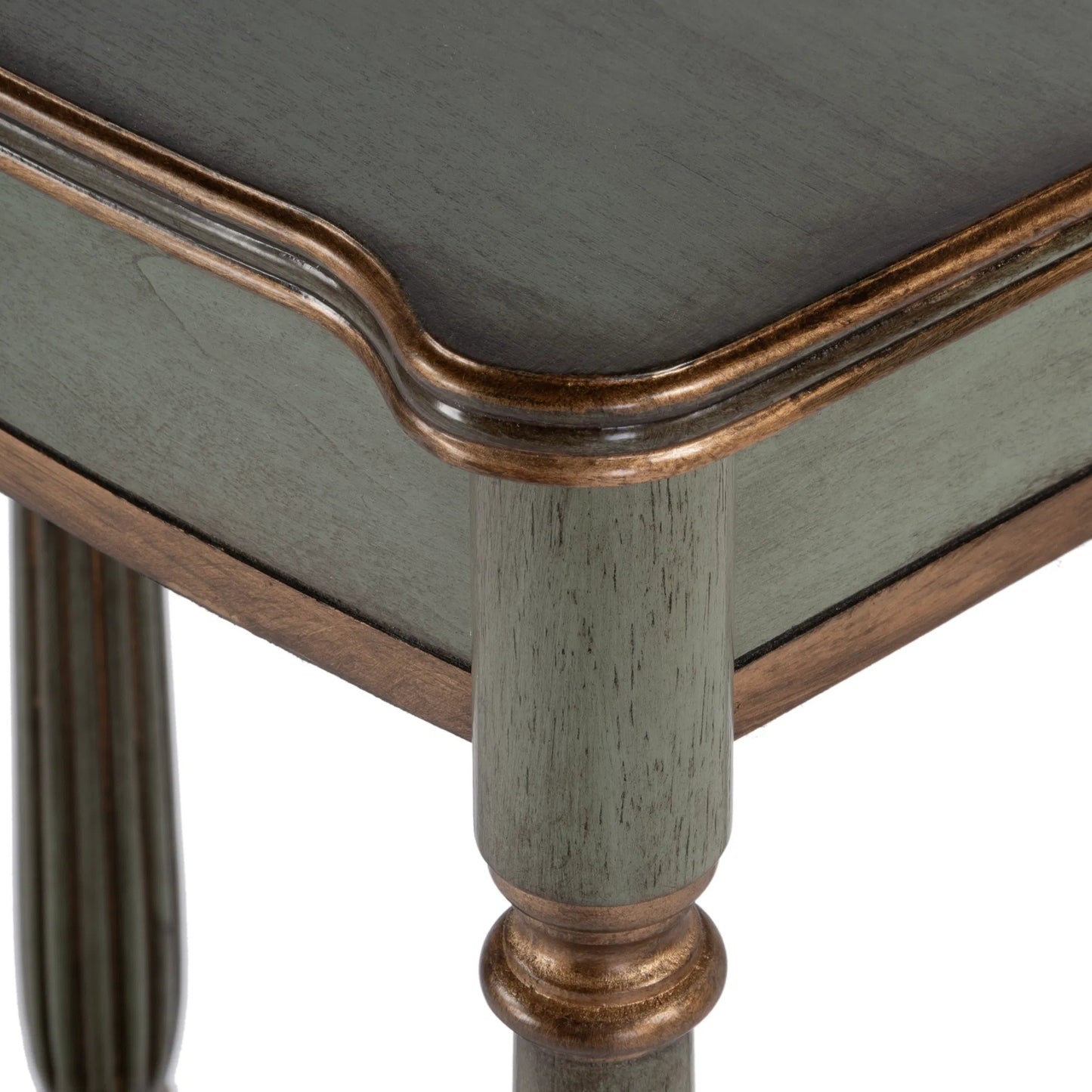 007 SI-2334048 | Unknown | Whitney Console Table by Butler Specialty Company. Made from rubberwood, cherry veneer, mdf in a unique style.