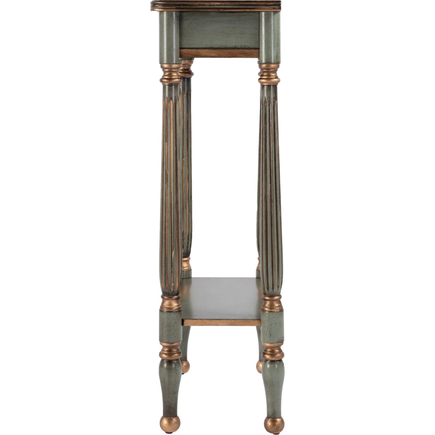 009 SI-2334048 | Unknown | Whitney Console Table by Butler Specialty Company. Made from rubberwood, cherry veneer, mdf in a unique style.