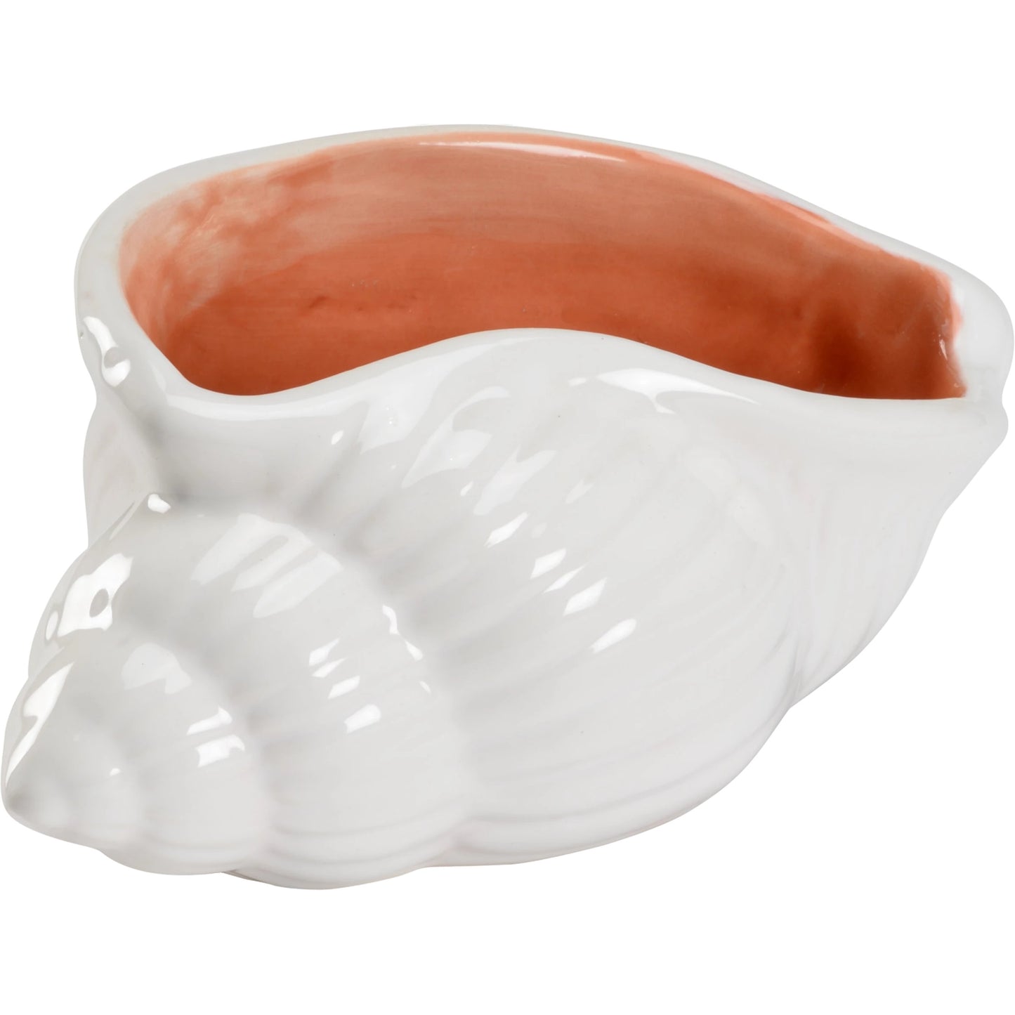 001 SR-782766 | Additional Silo | Marco Shell by Wildwood in white, coral. Made from ceramic in a coastal style.