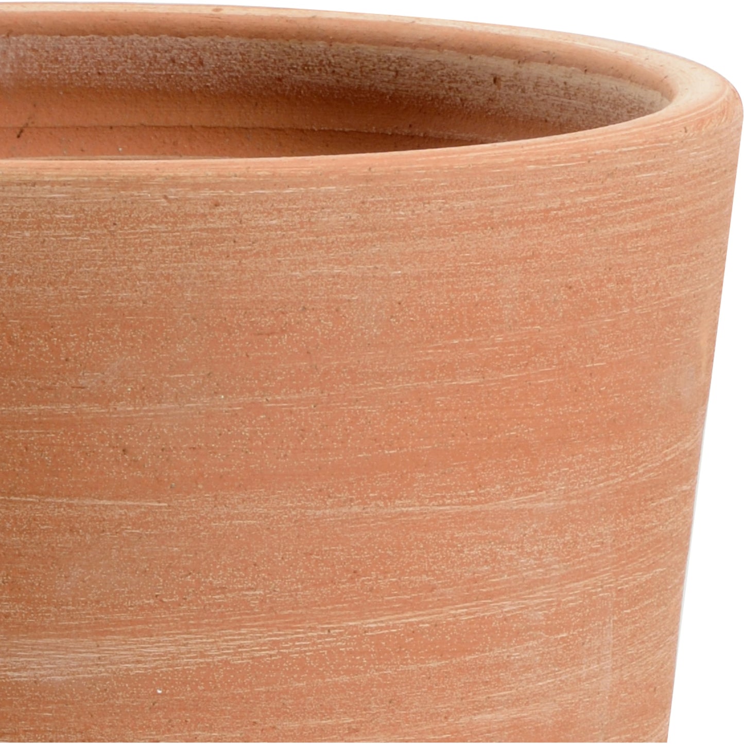 006 SR-782745 | Closeup | Impruneta Cylinder Pot by Wildwood in natural. Made from terracotta in a rustic style.