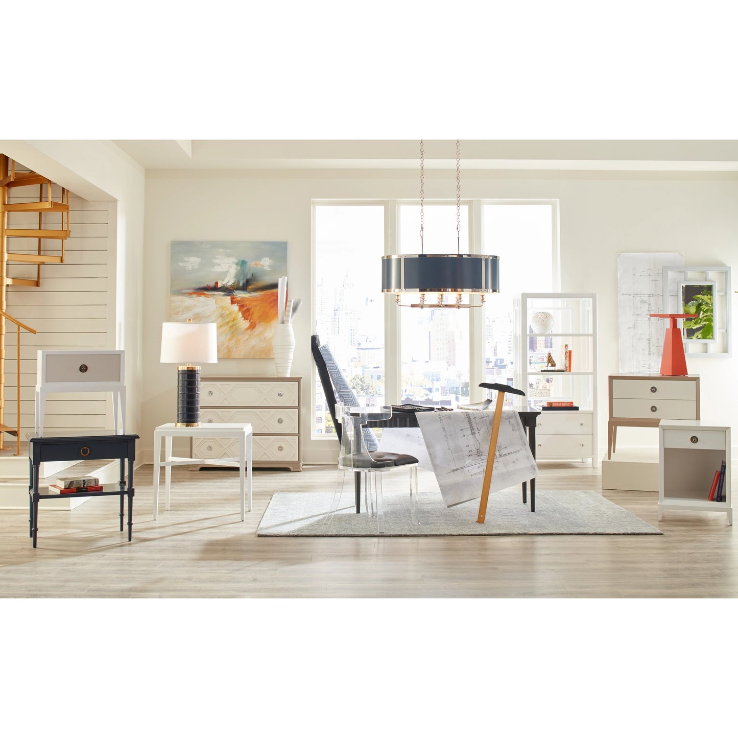 002 SR-837110 | Lifestyle | Brass Kat by Wildwood in antique, clear. Made from brass, acrylic in a eclectic & global style.