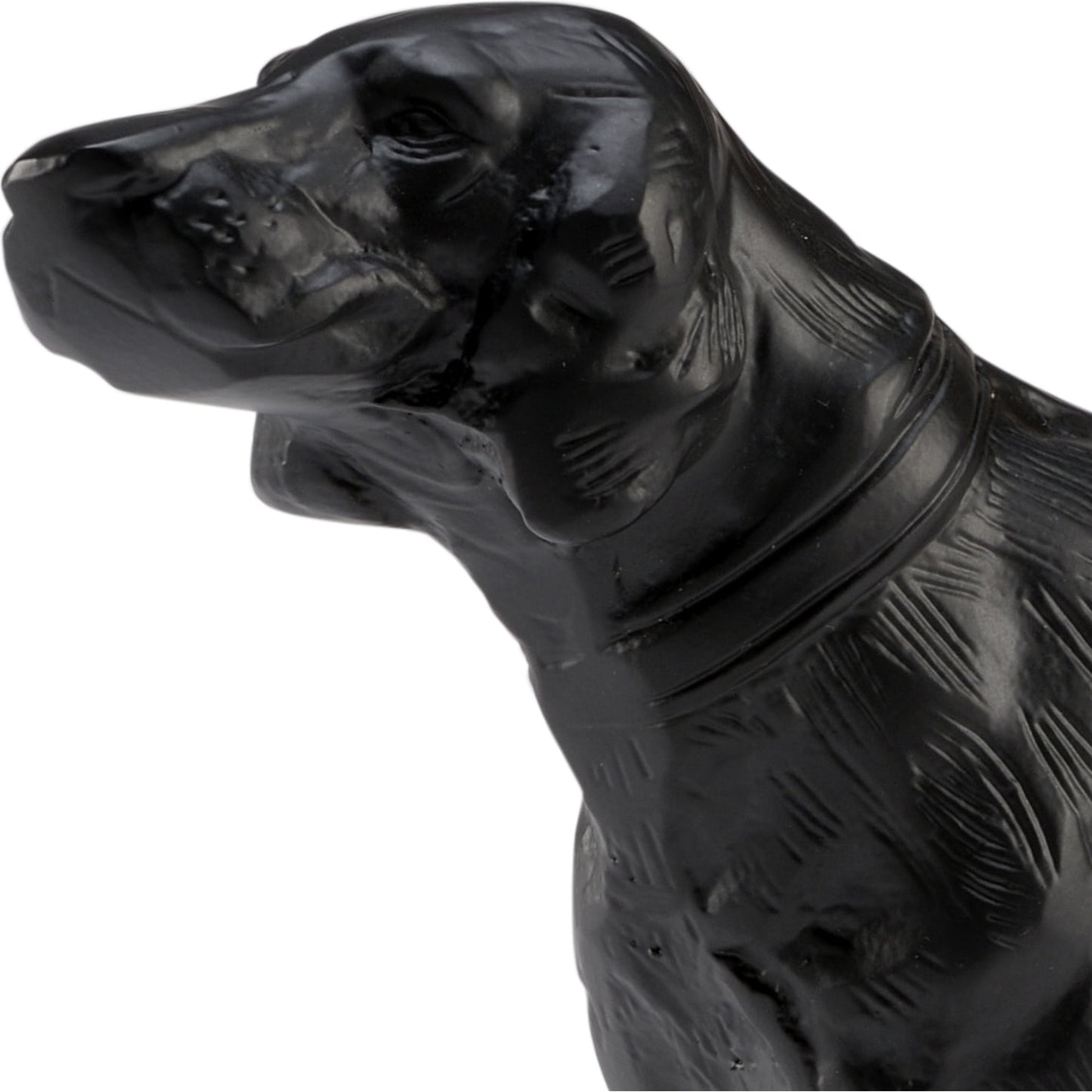 002 SR-837284 | Closeup | Teddy by Wildwood in matte black. Made from aluminum in a traditional style.