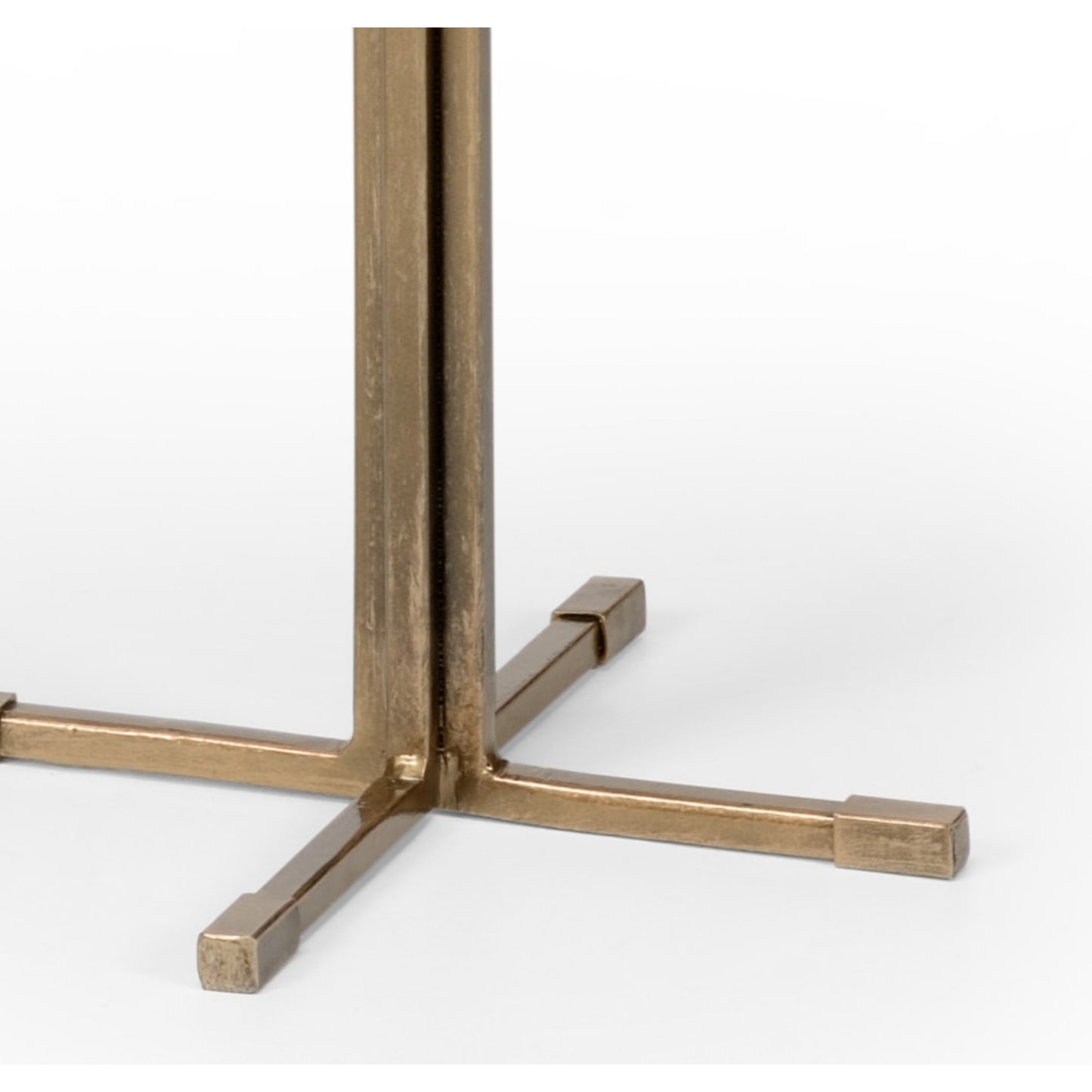 005 SR-837251 | Additional Silo | Poets Corner Vase by Wildwood in glazed, brass. Made from iron, glass in a transitional style.