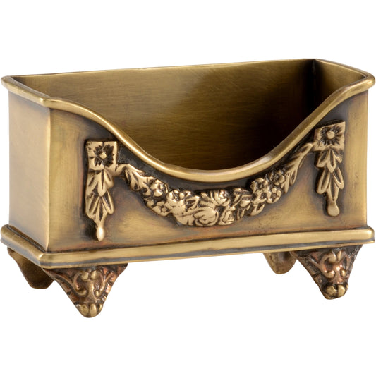 001 SI-2104860 | Primary Silo | Brass Card Holder by Wildwood in antique. Made from unique in a modern style.