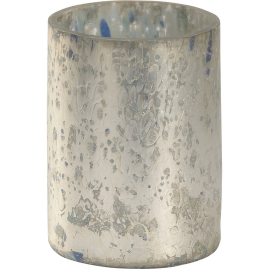 Sic Silver Vase by Wildwood. Made from glass in a modern style.