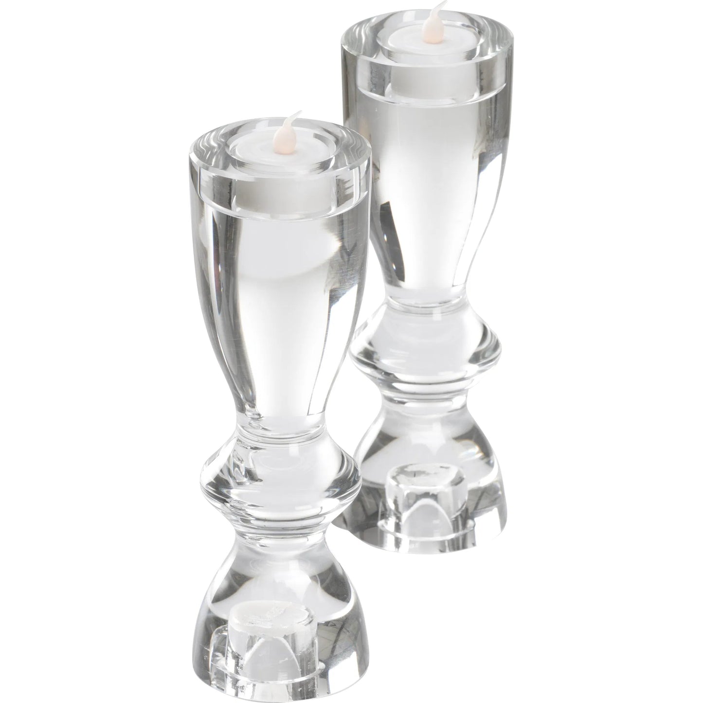 003 SI-2335379 | Additional Silo | Gris Candlesticks (Set of 2) by Wildwood in clear and clear. Made from unique in a transitional style.