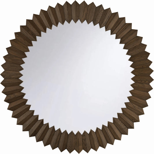 001 SI-2335336 | Primary Silo | Stax Mirror by Wildwood in brown and driftwood, clear, plain. Made from unique in a traditional style.