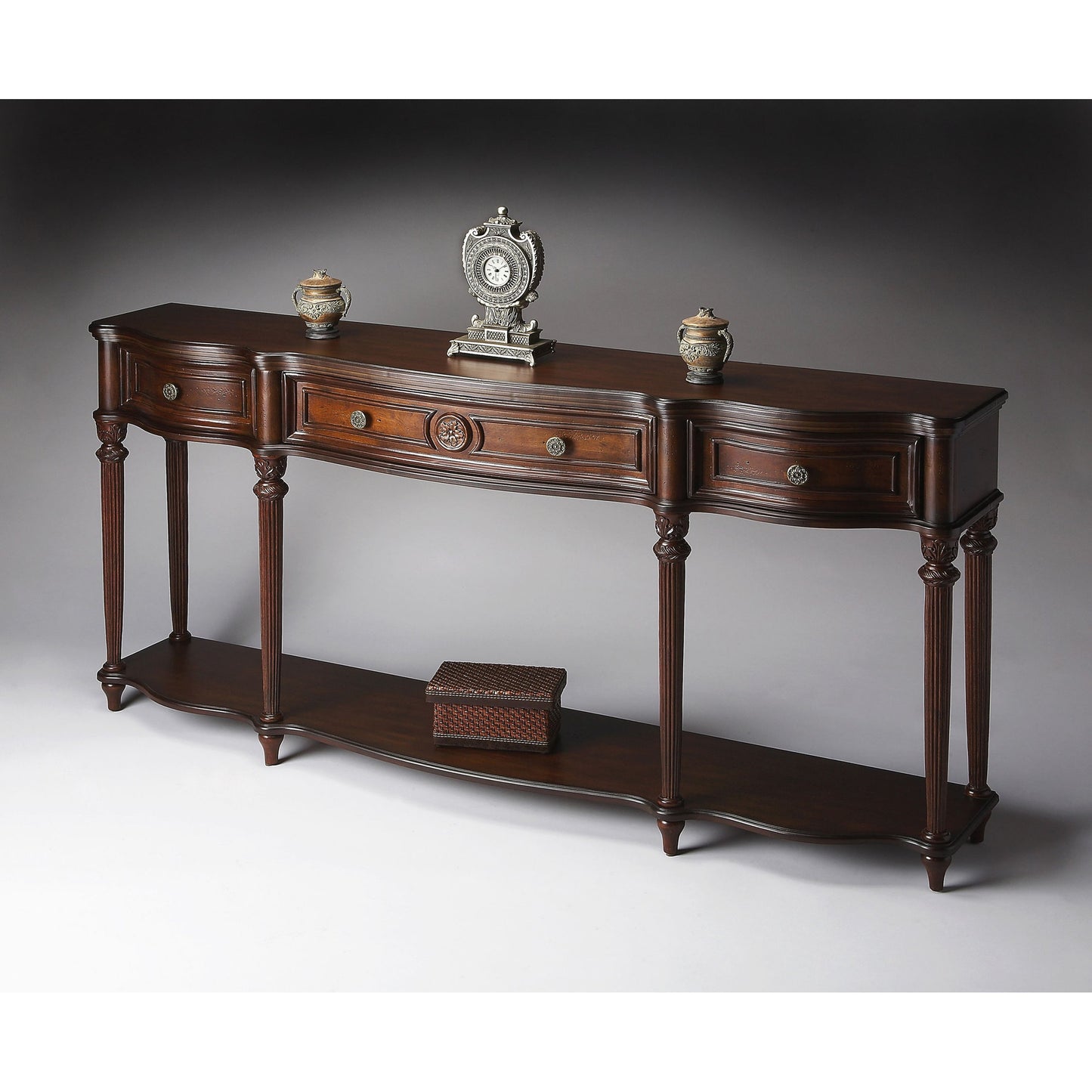004 O-BUTLER-3028024 | Additional Silo | Peyton Long Console Table by Butler Specialty Company. Made from unique in a traditional style.