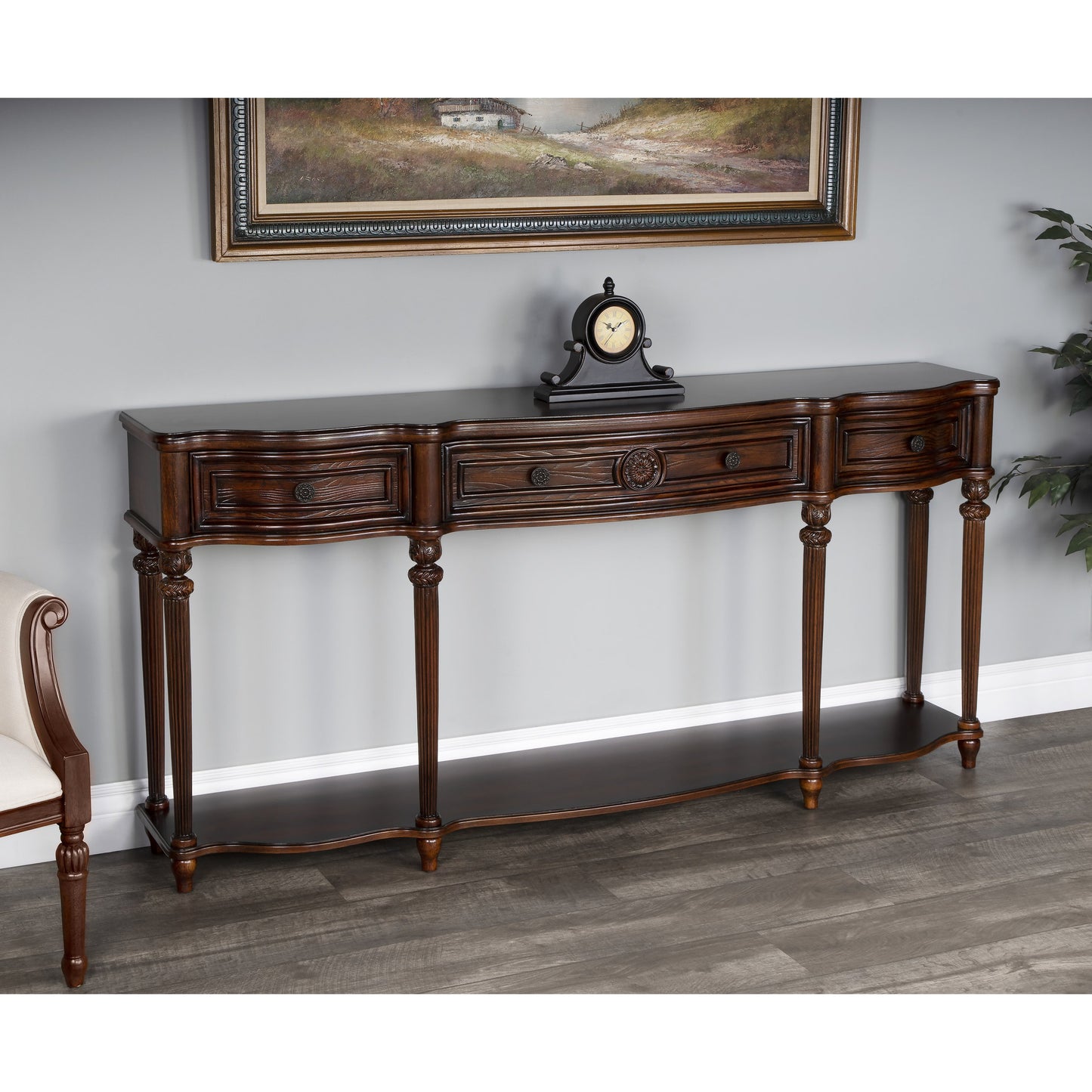 030 O-BUTLER-3028024 | Lifestyle | Peyton Long Console Table by Butler Specialty Company. Made from unique in a traditional style.