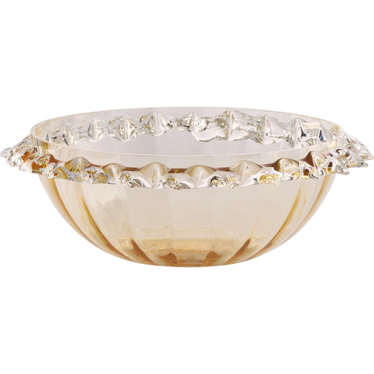 001 SI-2388007 | Primary Silo | Maria Bowl by Wildwood in amber. Made from unique in a modern style.