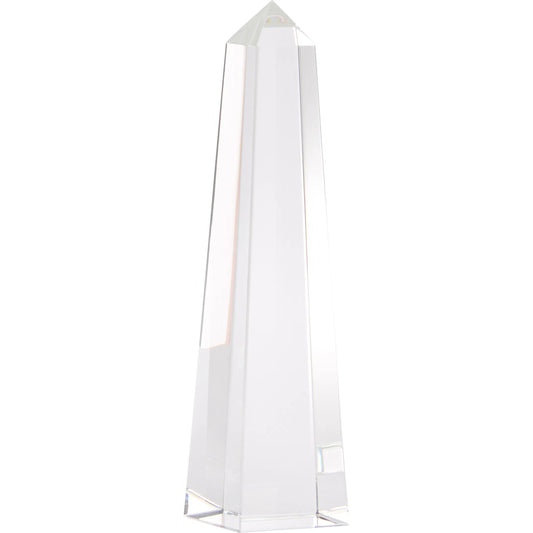 Worthington Obelisk by Wildwood in clear. Made from unique in a transitional style.