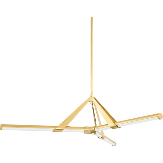 001 SI-2029155 | Primary Silo | Jonas 3 Light Chandelier by Hudson Valley. Made from unique in a modern style.