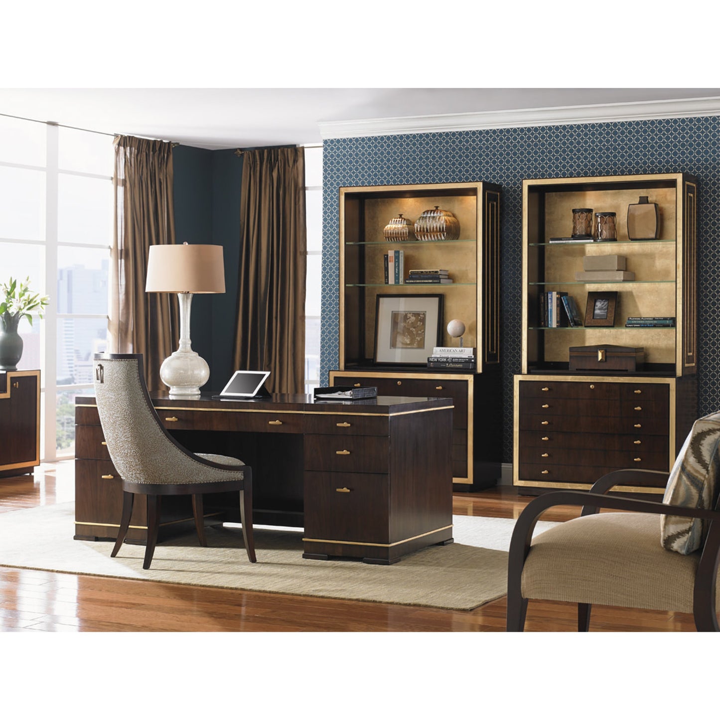 006 SR-835830 | Lifestyle | Beverly Palms File Chest by Sligh. Made from unique in a transitional style.