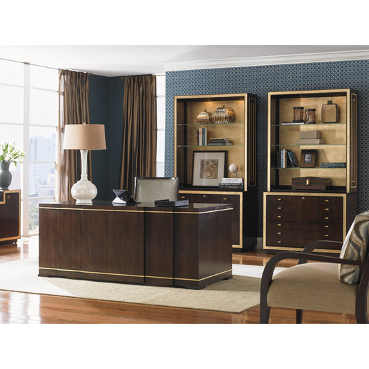 Paramount Executive Desk by Sligh. Made from unique in a traditional style.