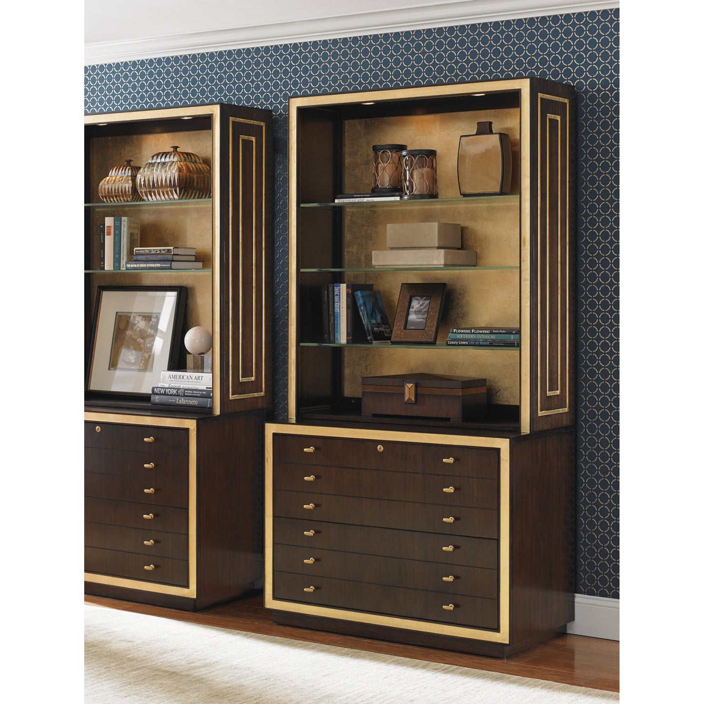 005 SR-835830 | Lifestyle | Beverly Palms File Chest by Sligh. Made from unique in a transitional style.