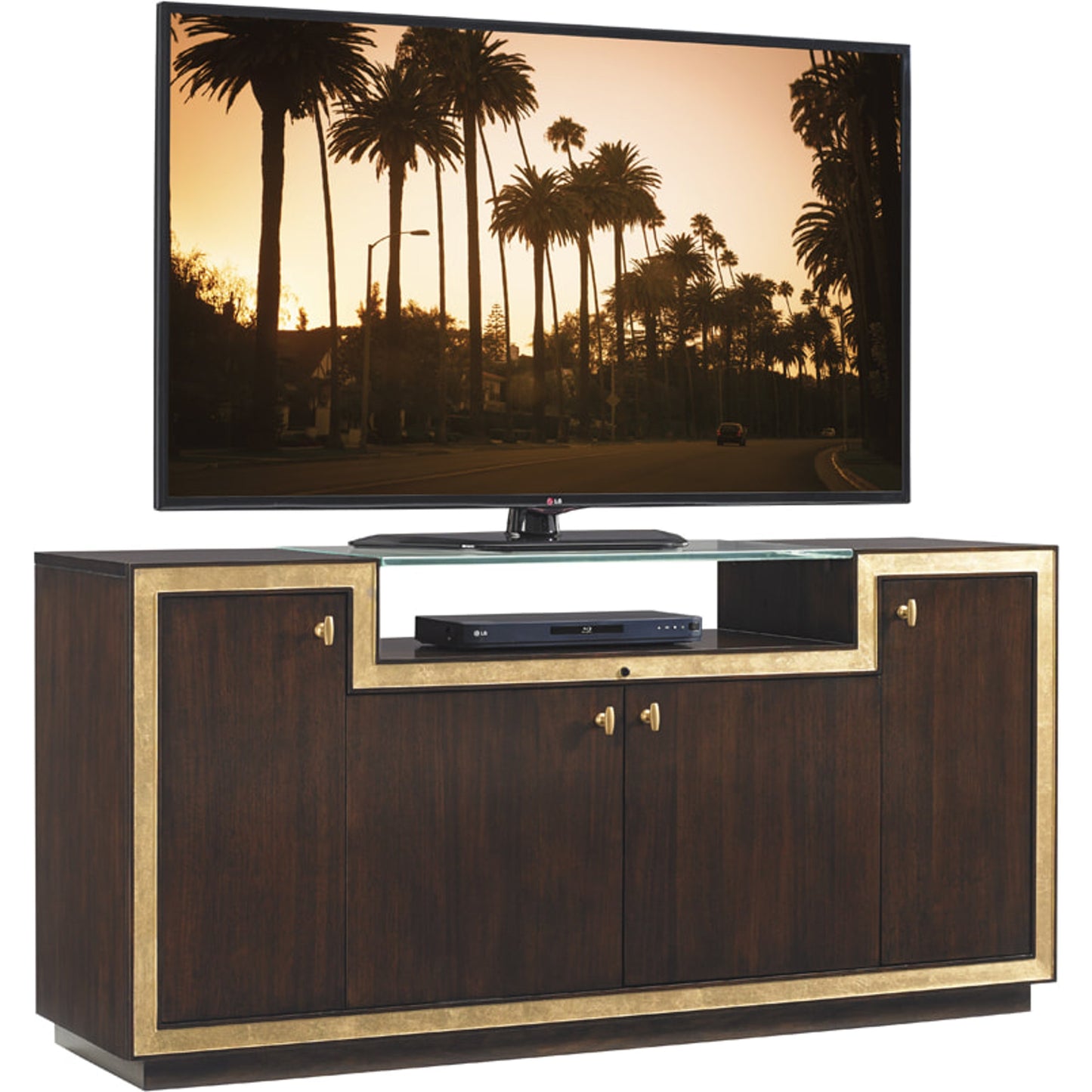 001 SR-835876 | Additional Silo | Palisades Media Console by Sligh. Made from unique in a transitional style.