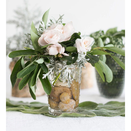 Annie Vase by Accent Decor in clear. Made from glass in a modern style.