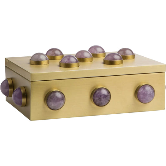 Pandora Amethyst Box by Global Views. Made from unique in a eclectic & global style.