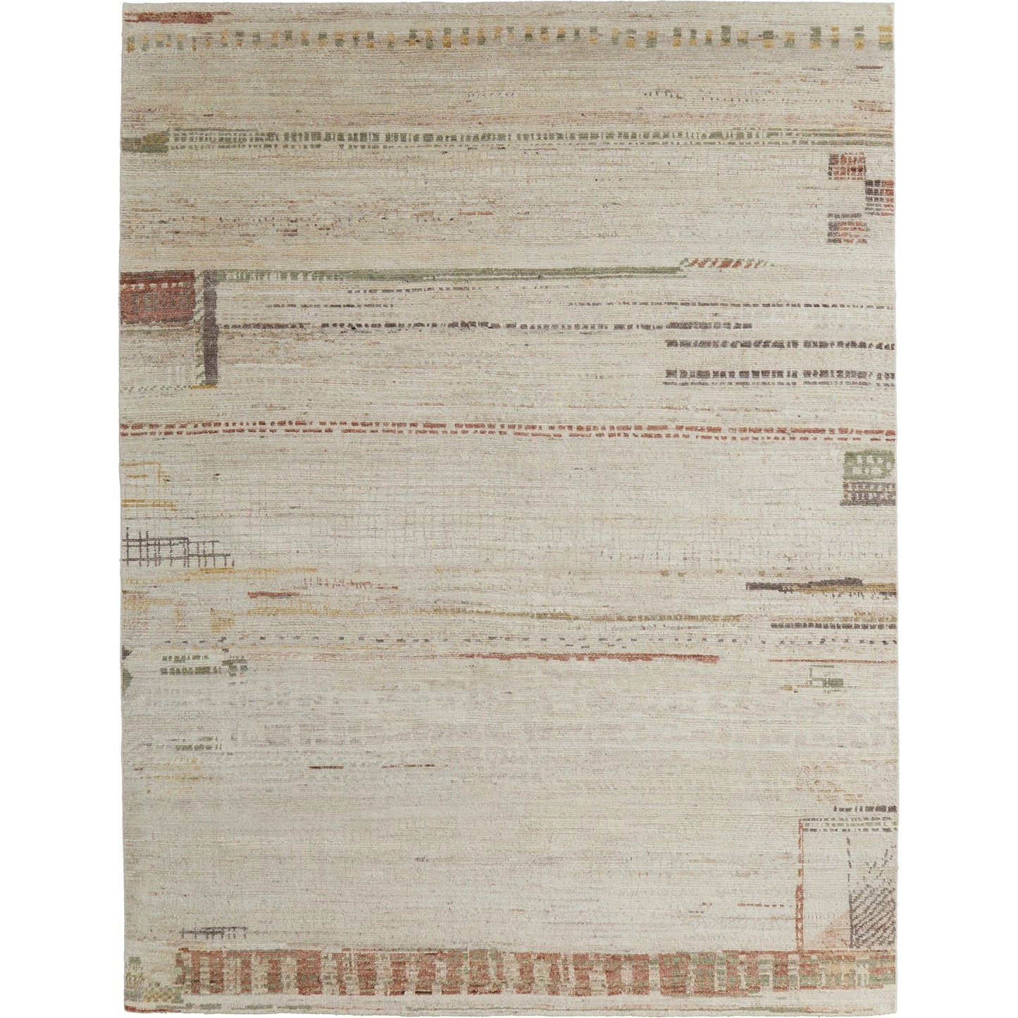 001 SI-2238407,SI-2238408,SI-2238409,SI-2238410,SI-2238411 | Primary Silo | Kasbah Rug - KAS69G2F by Feizy in tan, red, green. Made from wool in a unique style.