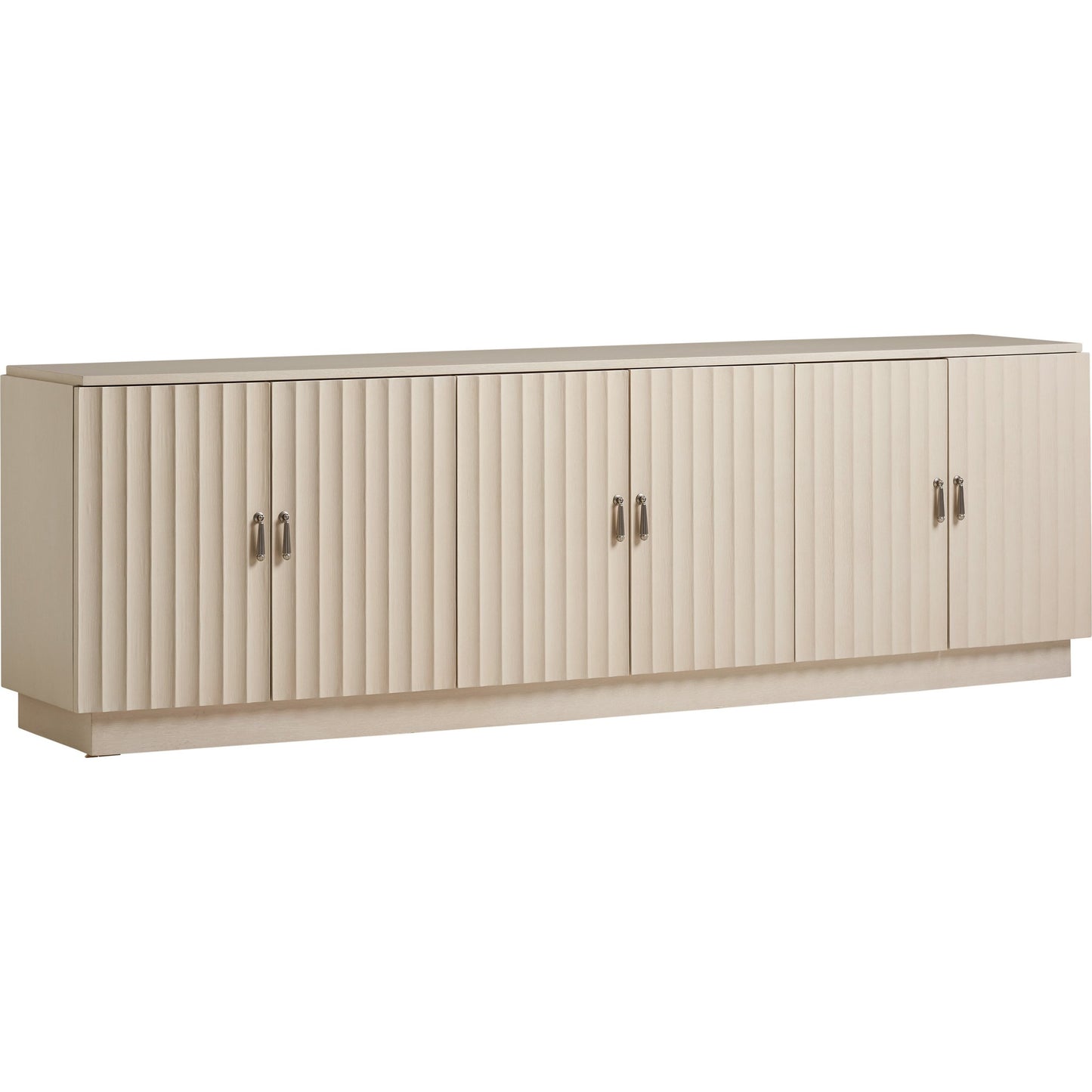 001 SI-1770842 | Additional Silo | San Marcos Media Console by Sligh in linen white. Made from unique in a transitional style.
