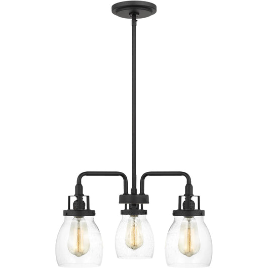 Belton Three Light Chandelier by Visual Comfort & Co.. Made from steel in a modern style.