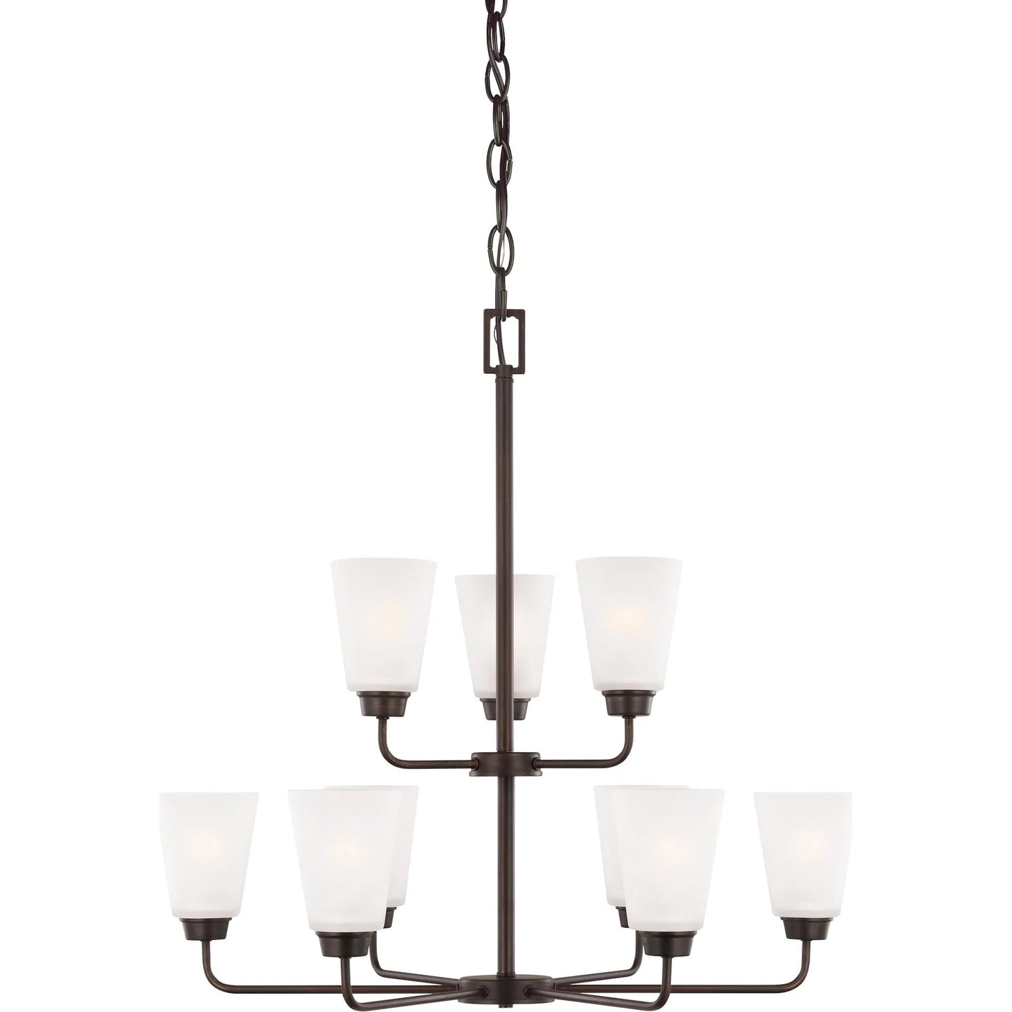015 SI-2239246 | Unknown | Kerrville Nine Light Chandelier by Visual Comfort & Co.. Made from steel in a unique style.