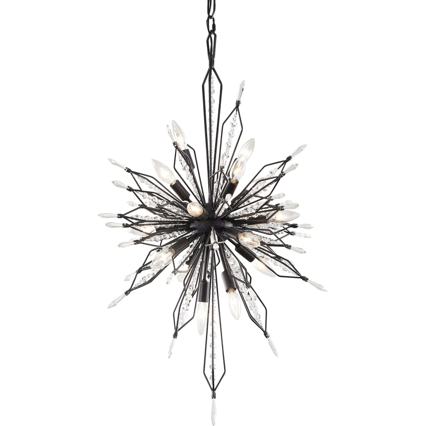 011 SR-818031 | Closeup | Orbital Foyer by Varaluz. Made from premium crystal in a modern style.