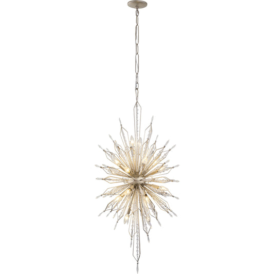 Orbital Foyer by Varaluz. Made from premium crystal in a modern style.