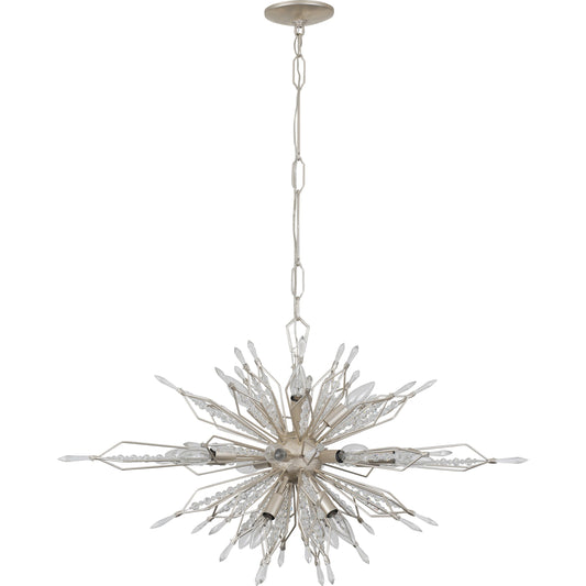 Orbital Oval Linear Pendant by Varaluz. Made from premium crystal in a eclectic & global style.